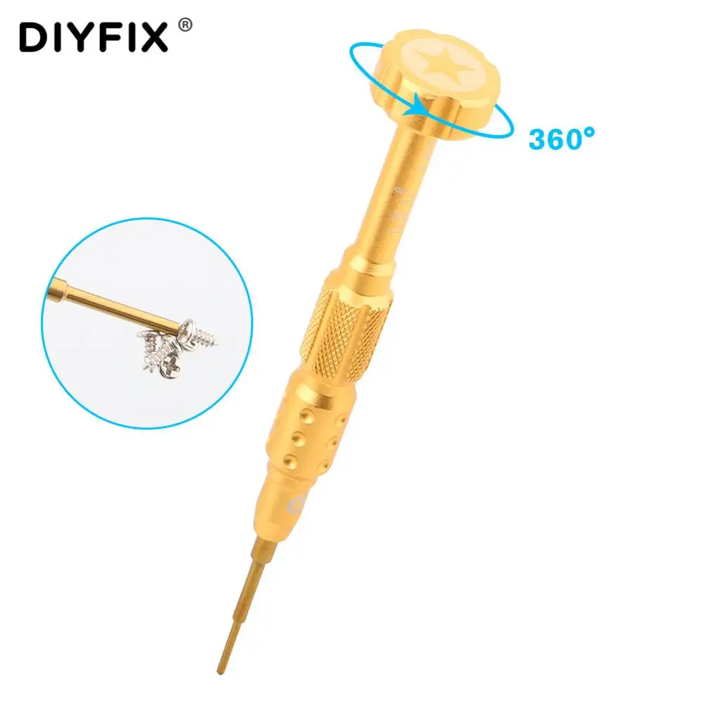 Diyfix 6639 4-In-1 Precision 3D Non-Slip Screwdriver Sets For Mobile Phone Repair Back Cover Removal | Инструменты