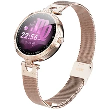 2021 Lady smartwatch AK22 woman smart watch with full touch screen waterproof music control watch