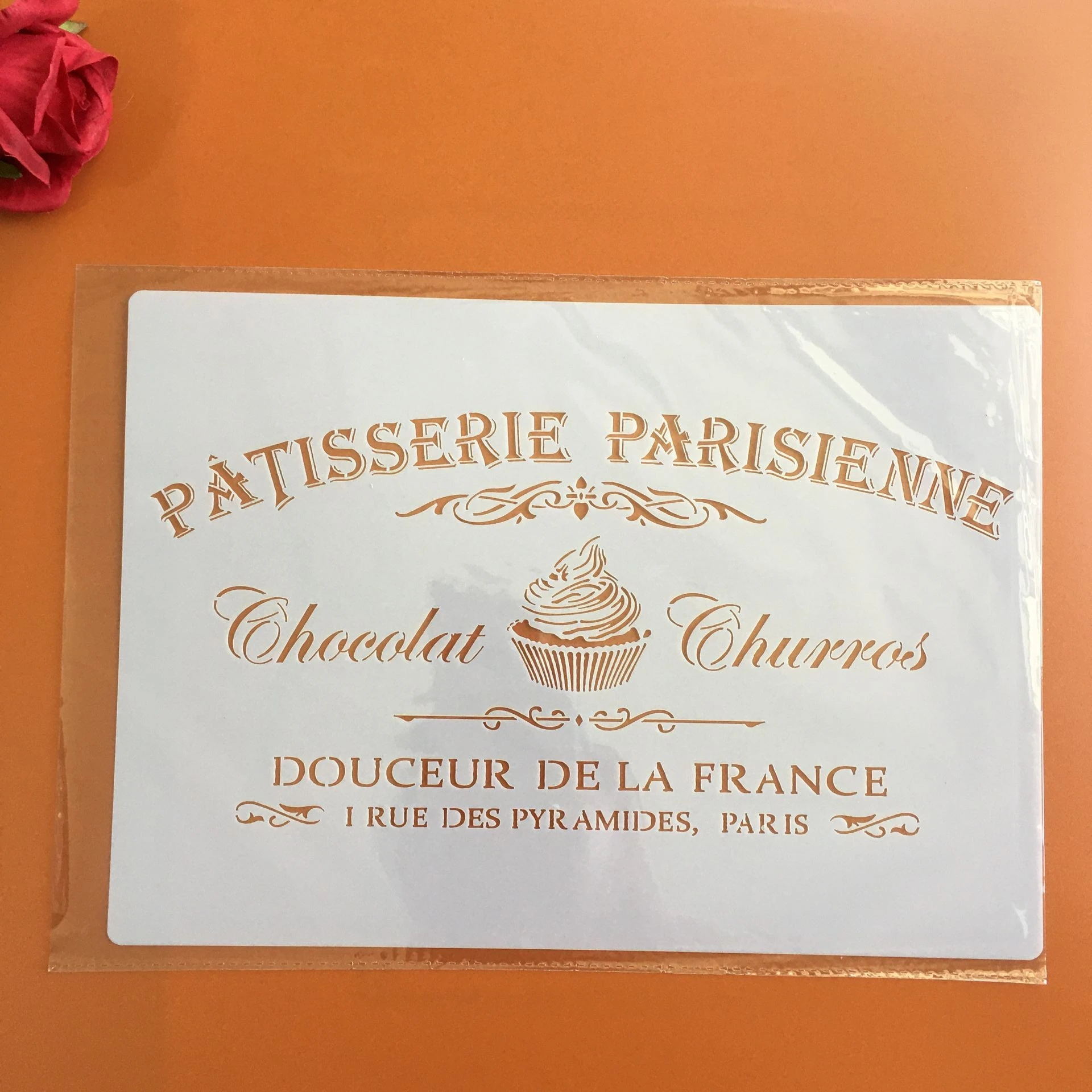 Формы для рисования на дереве ткани стенах штамповочных фотоальбомов тисненых