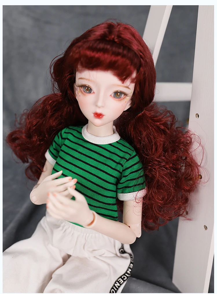 1/3 мечта фея bjd кукла парик волосы для 60 см куклы, только парик, без куклы