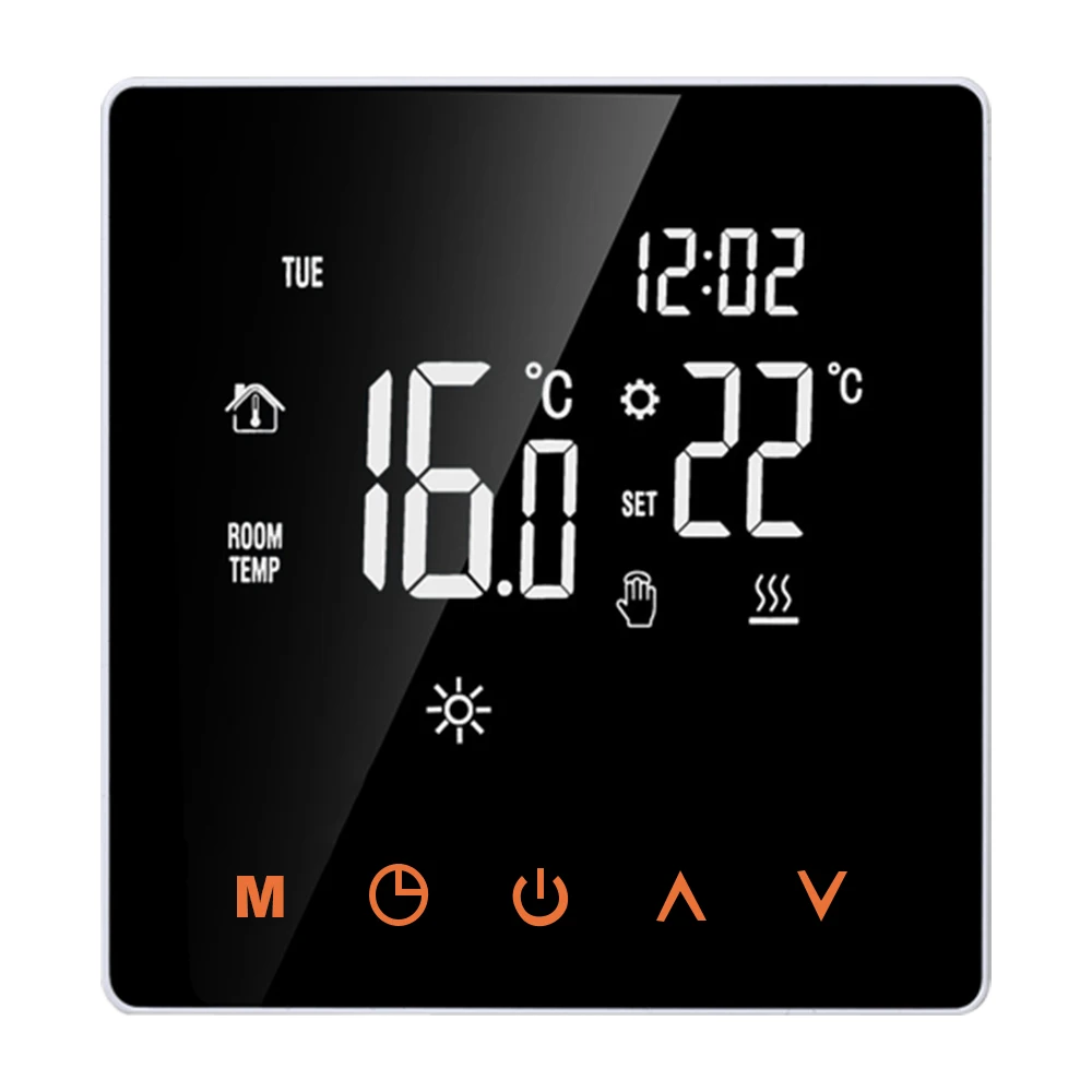 

ME81 WiFi Smart Remote Control Thermostat Electric Floor Heating Water/Gas Boiler Remote Controller Mirror Glass Screen