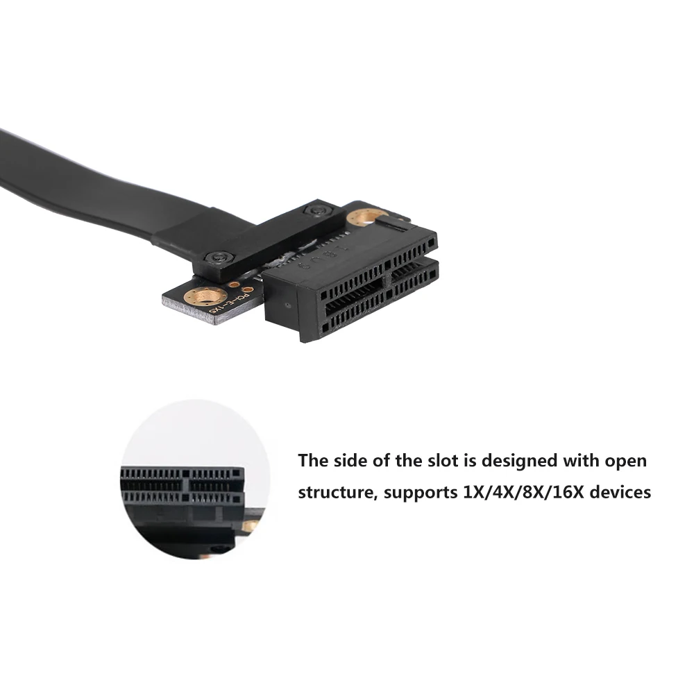 

PCI-E PCI Express 36PIN 1X Female to Female Extension Cable 20cm