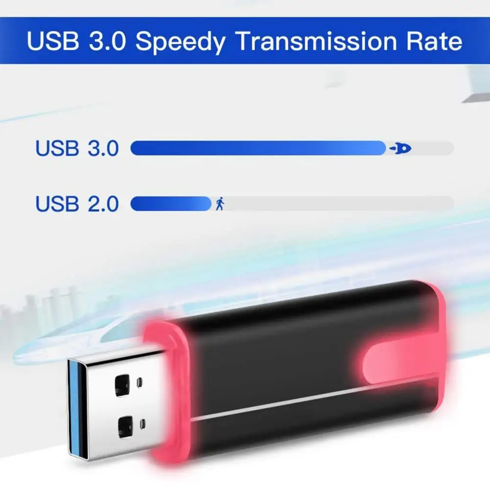 

USB 3.0 8GB/16GB/32GB/64GB/128GB Colorful USB Compact Waterproof Small Size Metal USB Flash Drive for Desktop