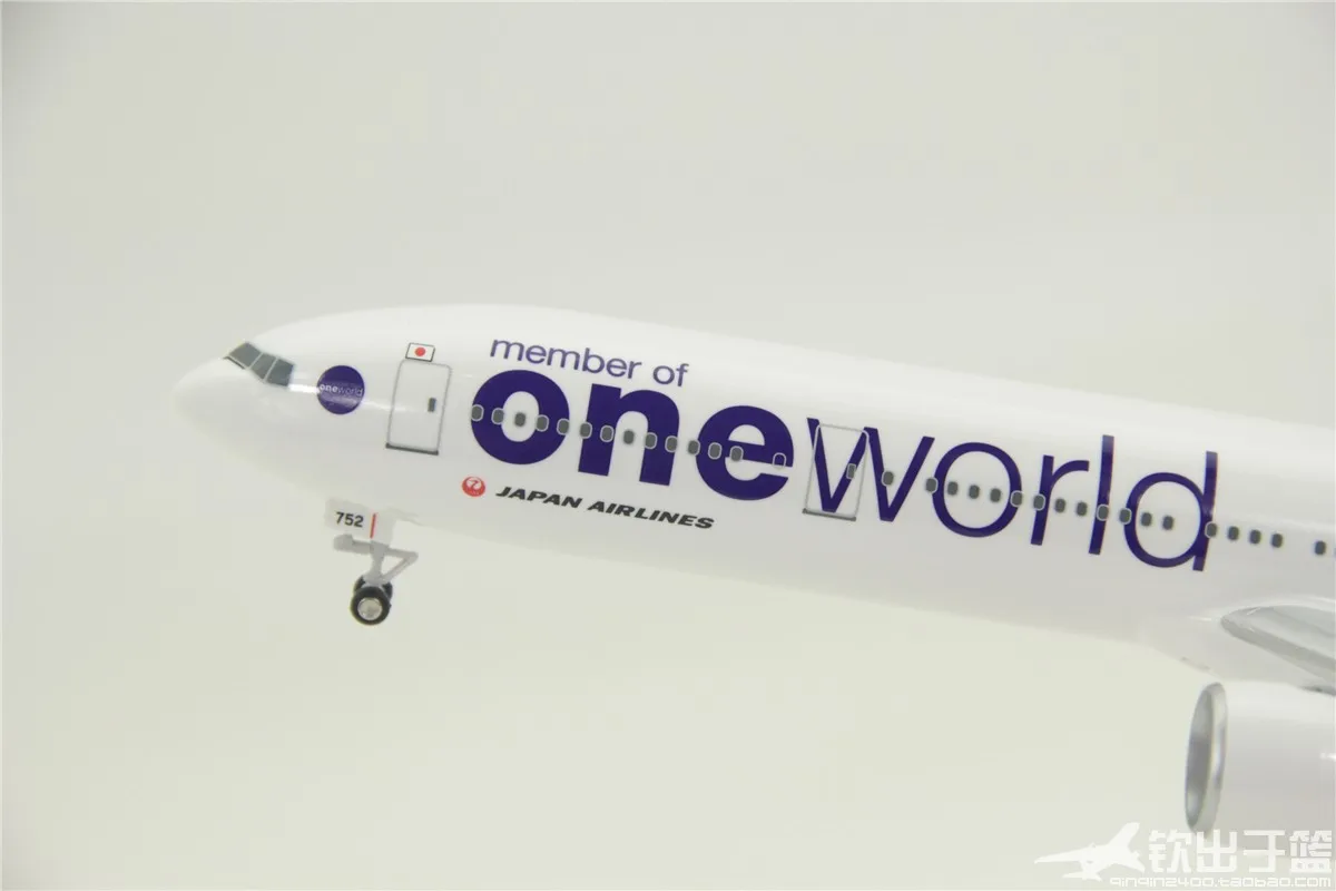 Сборная модель самолета Oneworld из АБС-пластика японского авиационного типа Боинг