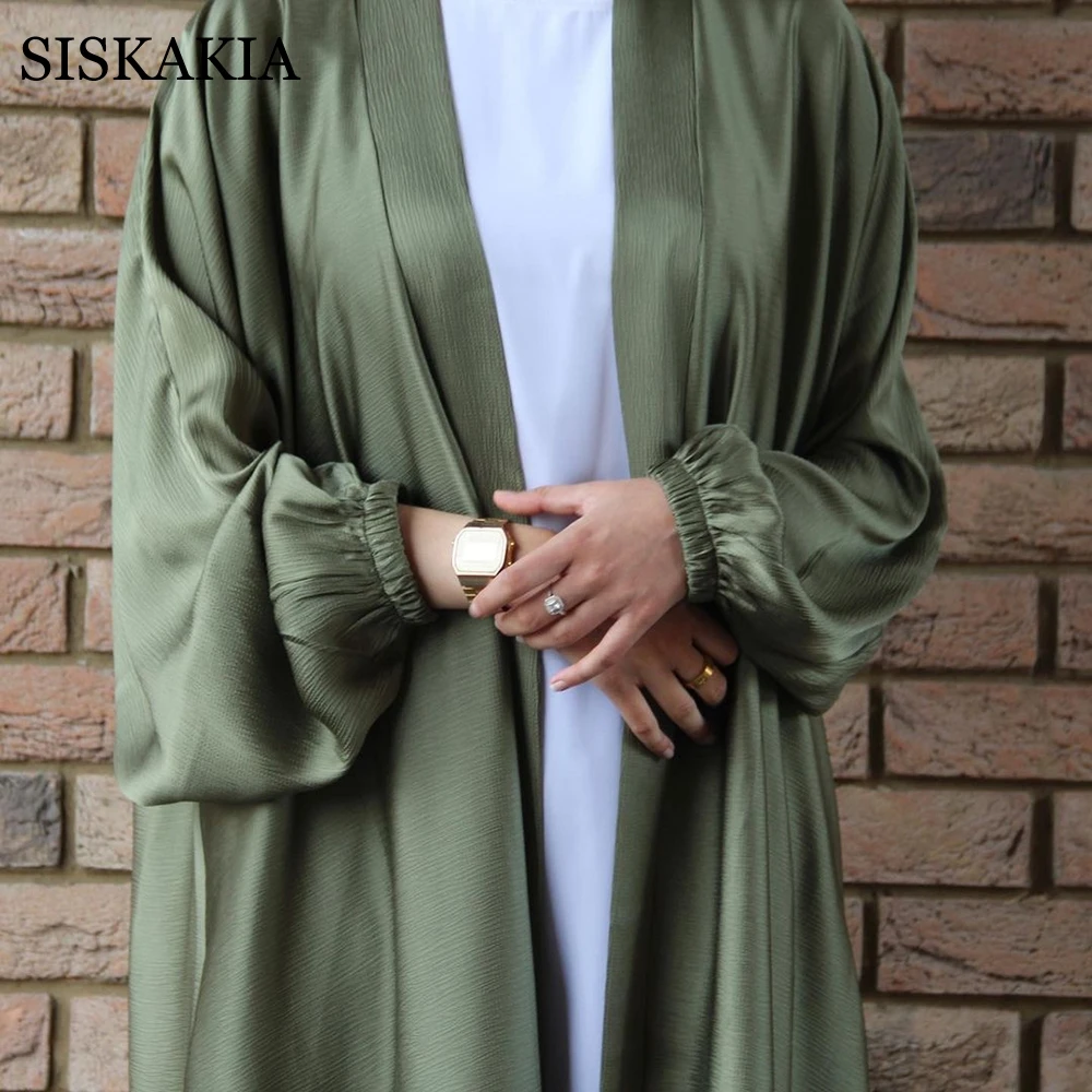 Мусульманское кимоно Abaya Дубай Турция арабский Оман мусульманский кардиган
