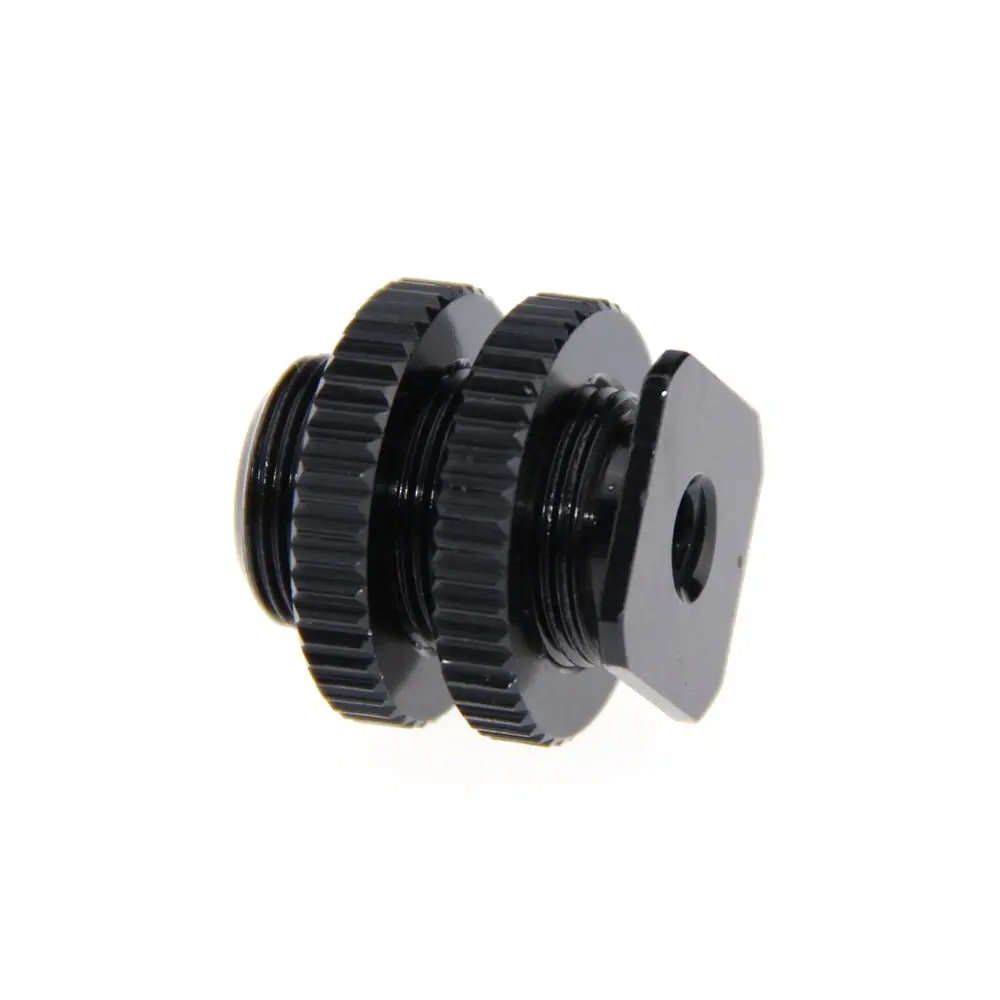 5/8 &quot1/4&quot холодный Горячий башмак адаптер Винт fr XLR 100 шт Лот &quot-27 папа резьбовой
