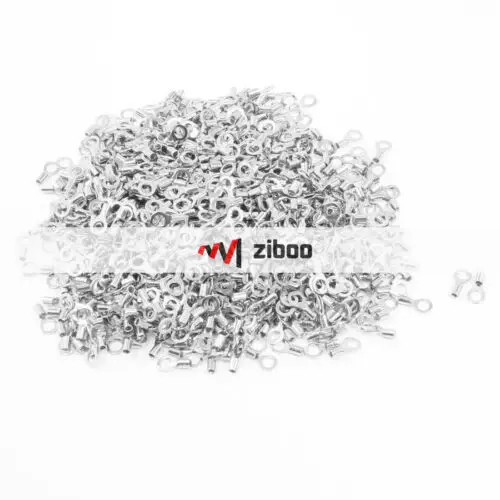 

1000 шт. RNB1.25-4 с кольцевым Тип не изолированные клеммы для A.W.G 22-16.