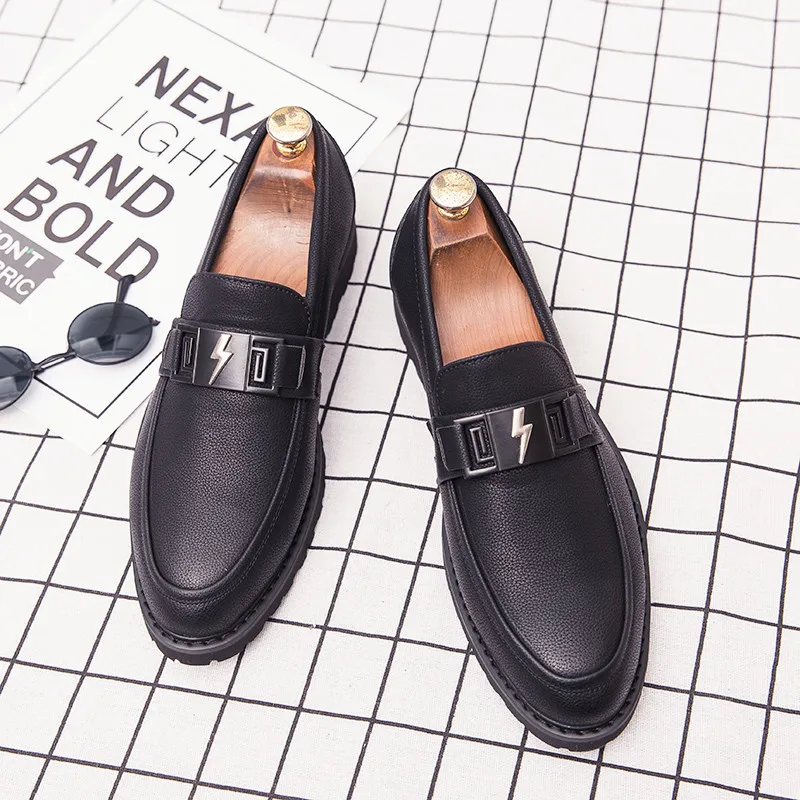 

Индивидуальная Высококачественная Мужская Повседневная обувь износостойкие джентльменские легкие на плоской подошве большого размера оф...