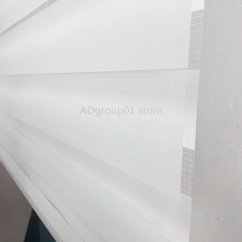 Полосатые двойные роликовые жалюзи Zebra с двойным дневным и ночным