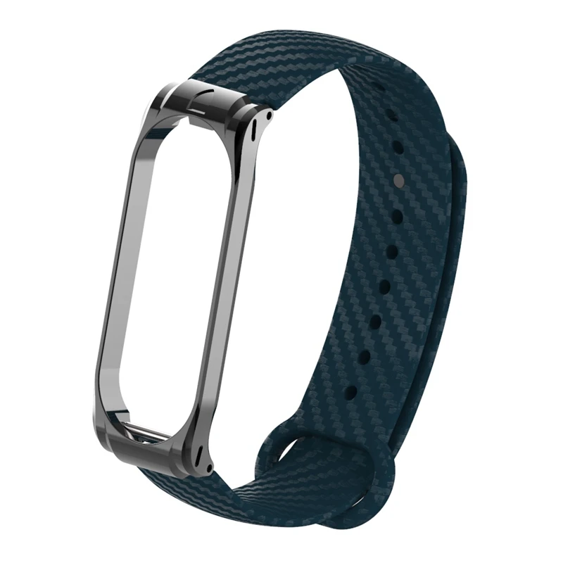 Цветной силиконовый ремешок mi Band 4 3 для mi Band 4 3 браслет из углеродного волокна для Xiaomi mi band 4 удлиненный спортивный ремешок mi Band 2