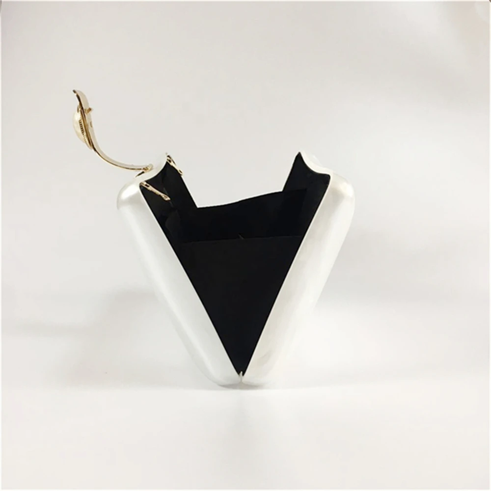 Новые брендовые дизайнерские акриловые вечерние сумки с жемчугом роскошные