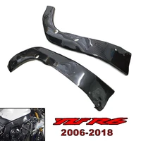 motorcycle for yamaha yzfr6 yzf r6 yzf r6 2006 2017 abs carbon fiber protective frame cover side panel fairing