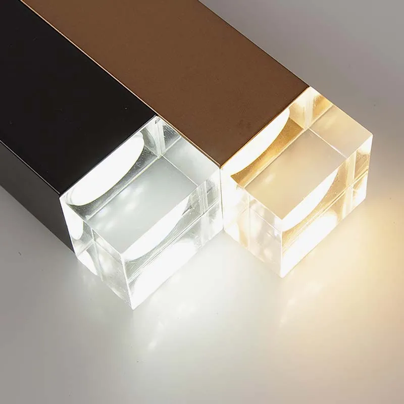 Изготовленная на заказ лампа алюминиевый бар квадратный светодиодный подвесной