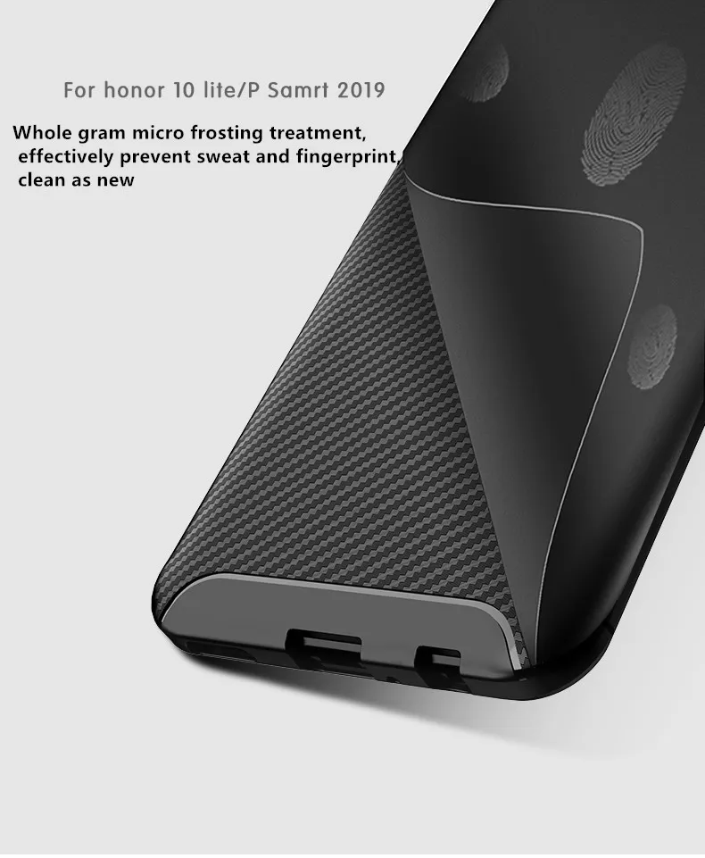 Чехол для huawei P Smart Чехол Мягкий Силиконовый противоударный чехол из углеродного волокна для huawei P Smart Z Plus защитный чехол для телефона s Чехол