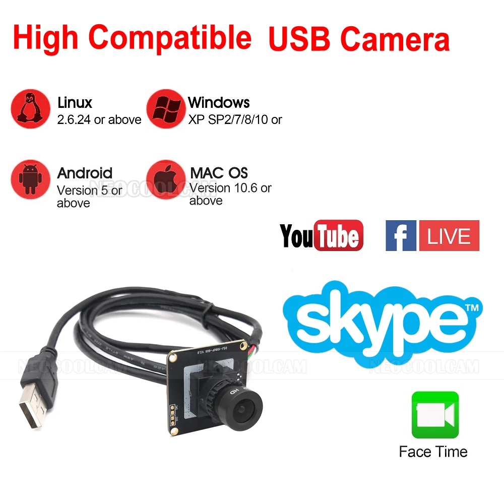 HD 2 0 мегапиксель 1080P USB веб-камера 8 мм 3 6 широкий угол CMOS OV2710 MJPEG 30fps PCB UVC Модуль