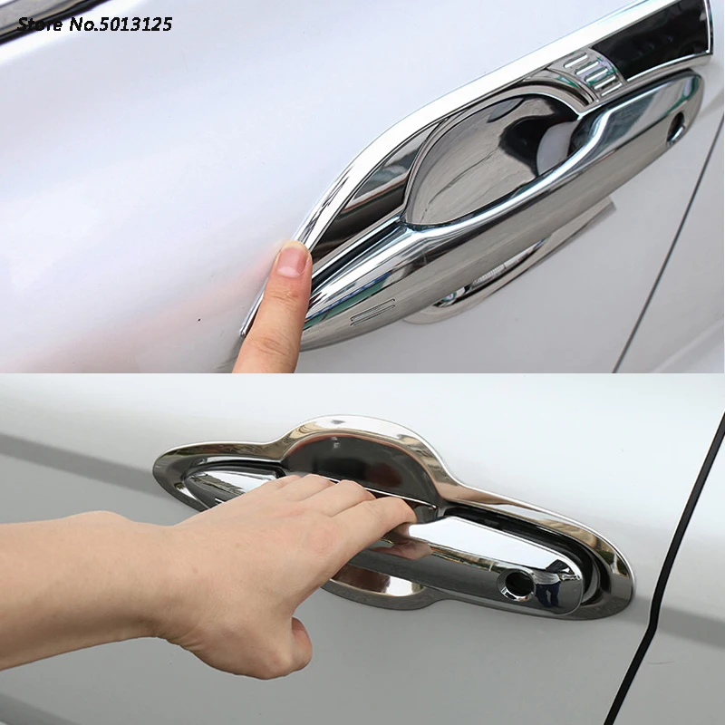 Для Toyota Camry 2021 2018 2019 2020 ABS хромированная отделка Автомобильная Ручка Защитная