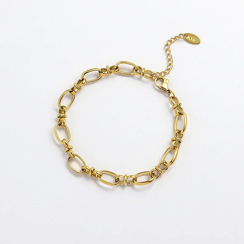 

Trendy Hot-Selling Cool Style Simple Personality Thick Chain Girl Bracelet