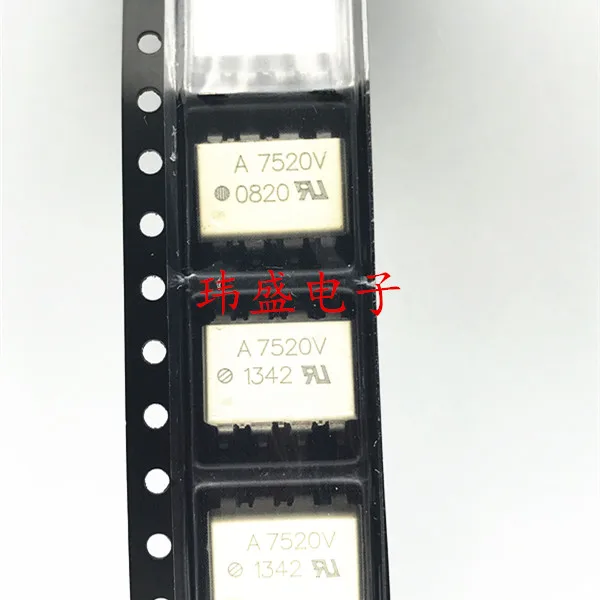 

10pcs HCPL-7520 HCPL-7520-500E A7520 SOP-8A7520V