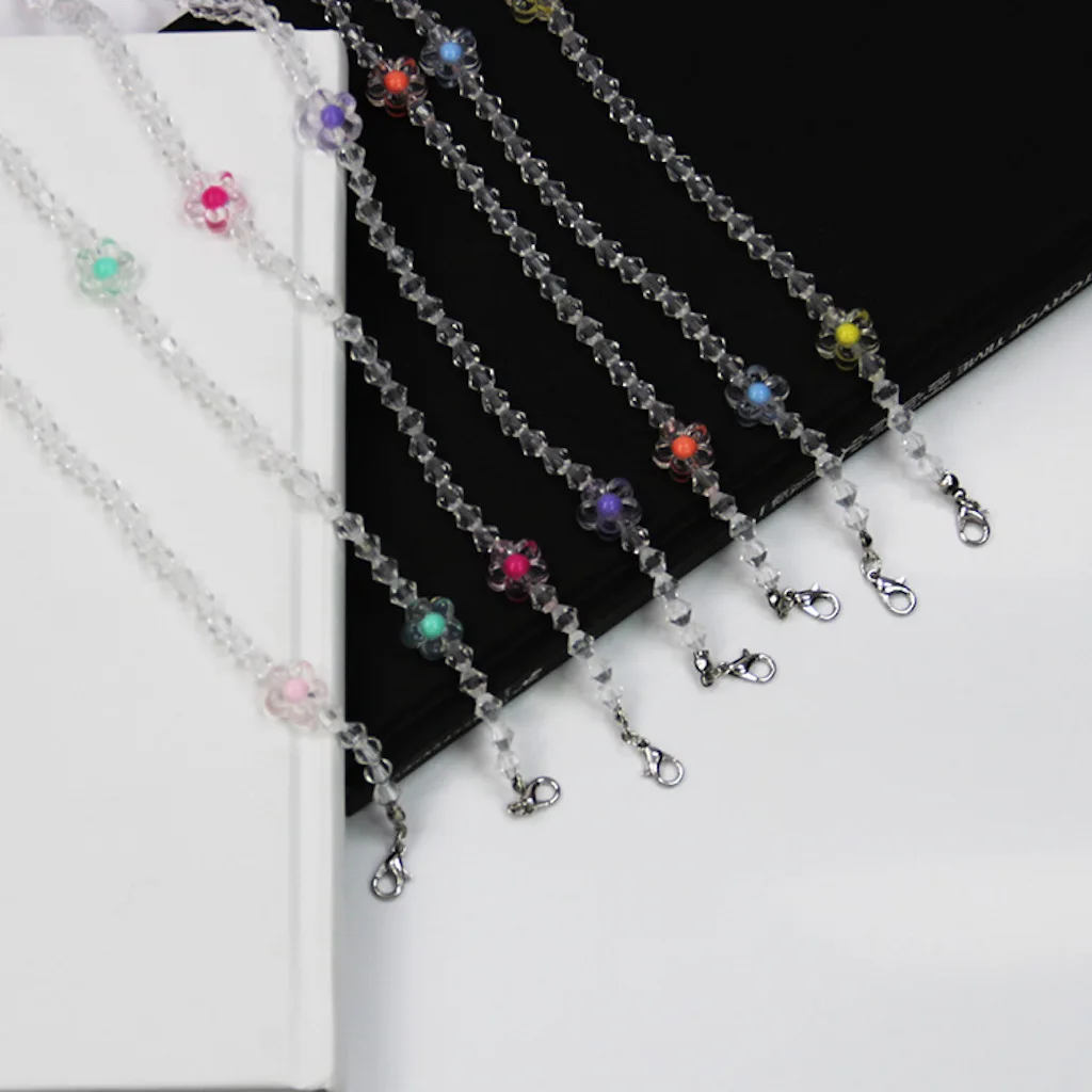 

Sunglasses Masking Chains Mask Chains flower Eyeglasses Chain For Women Retro Metal Sunglasses Lanyards Eyewear Cord Holder