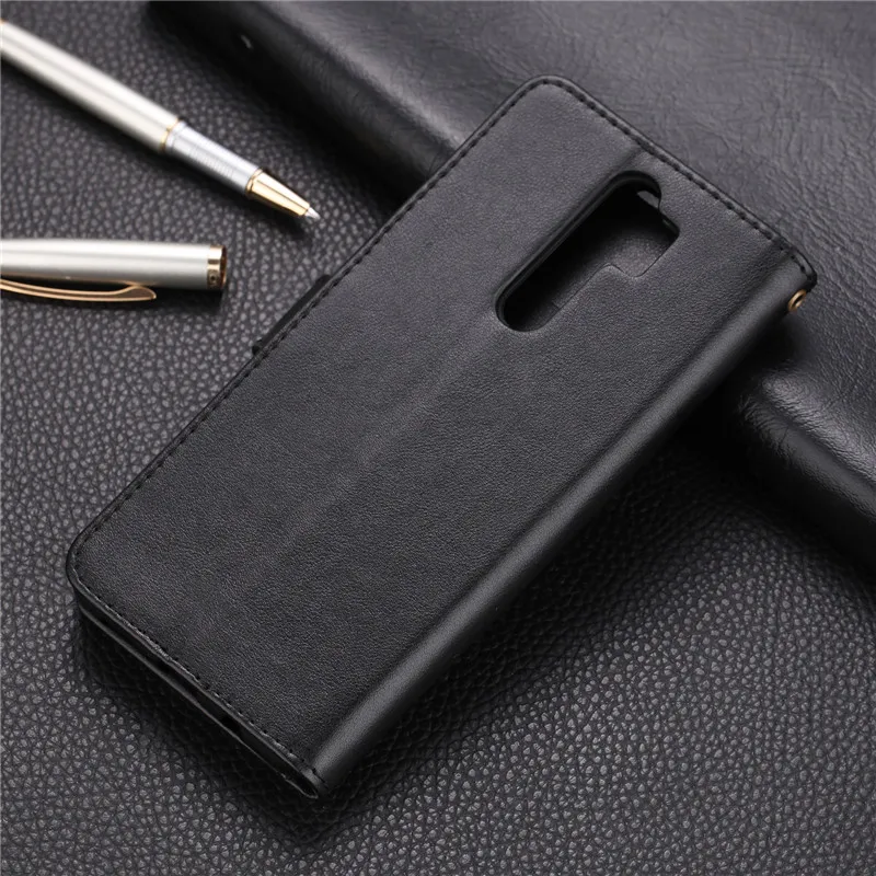 Для Xiaomi Redmi Note 8 Pro Чехол из искусственной кожи с подставкой Чехол книжка флип стильные чехлы для телефона для Redmi Note 8 Pro Мягкий ТПУ задняя крышка