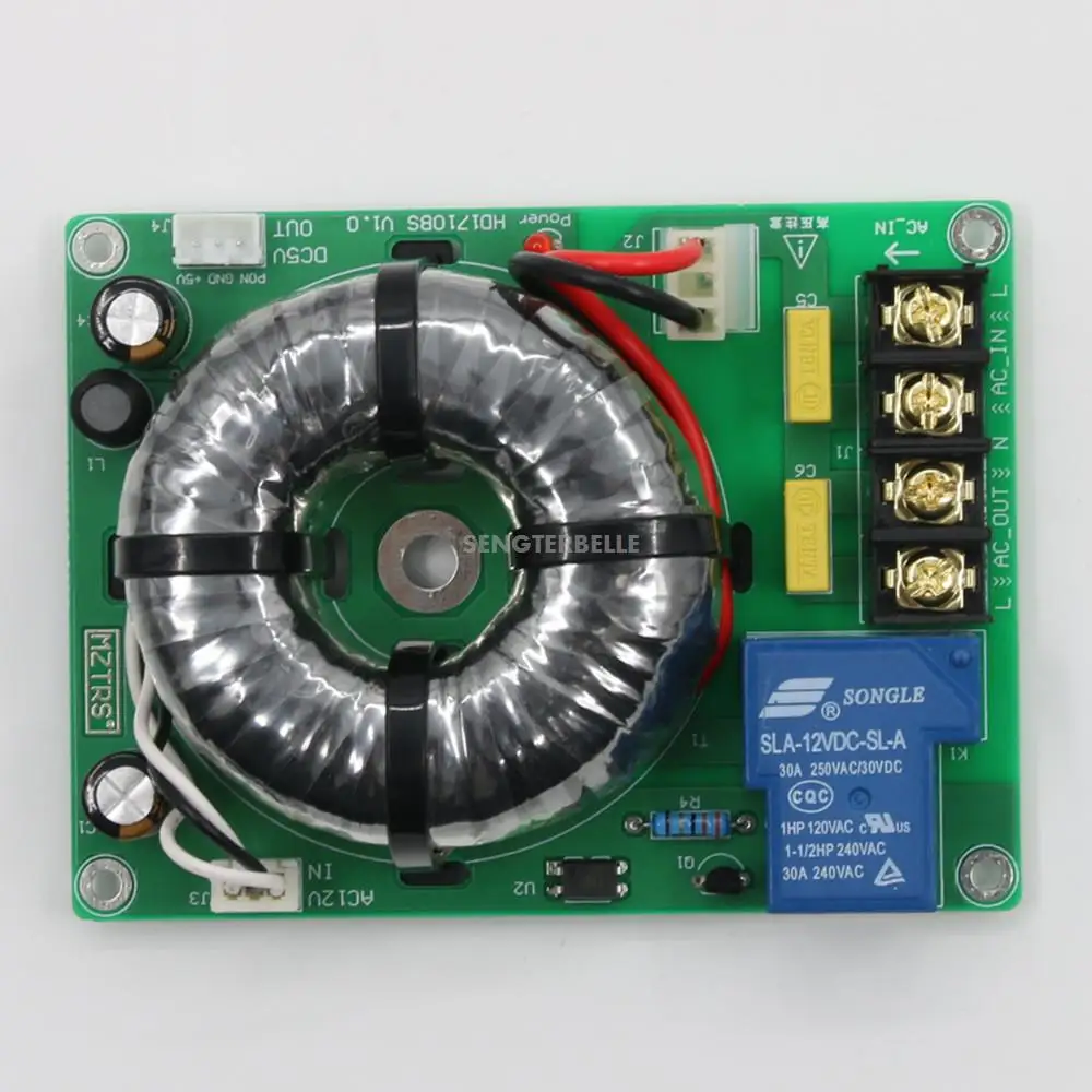 Собранная плата переключателя питания Hi-Fi 20 Вт DC5V для платы управления