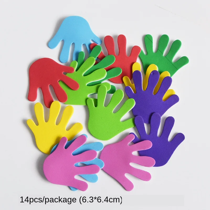 T N декоративный EVA пены с разноцветными цветами ручной работы наклейки на стену