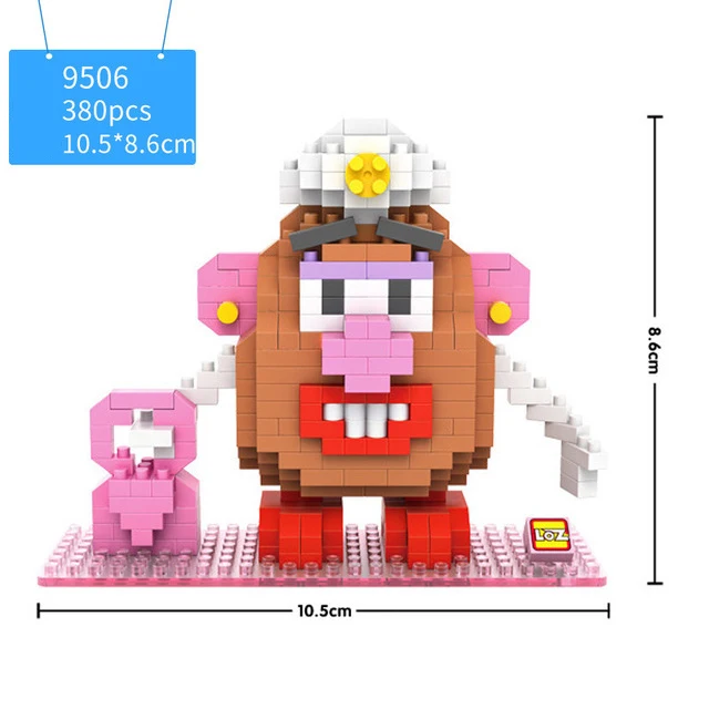 Развивающие игрушки Строительные кирпичи история микро алмазный блок mr