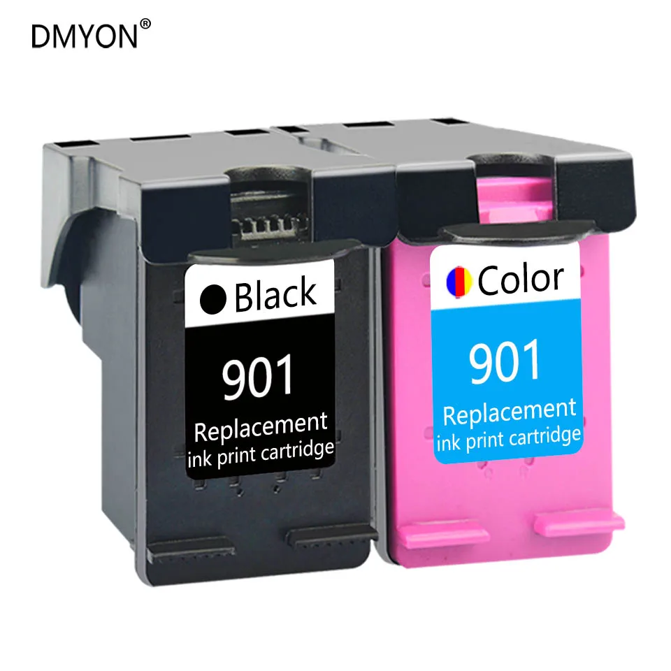 DMYON 901 картридж для принтера HP Officejet 4660 4680 J4524 J4535 J4550 J4580 J4585 J4624 J4640 J4660 J4680|ink cartridge|ink