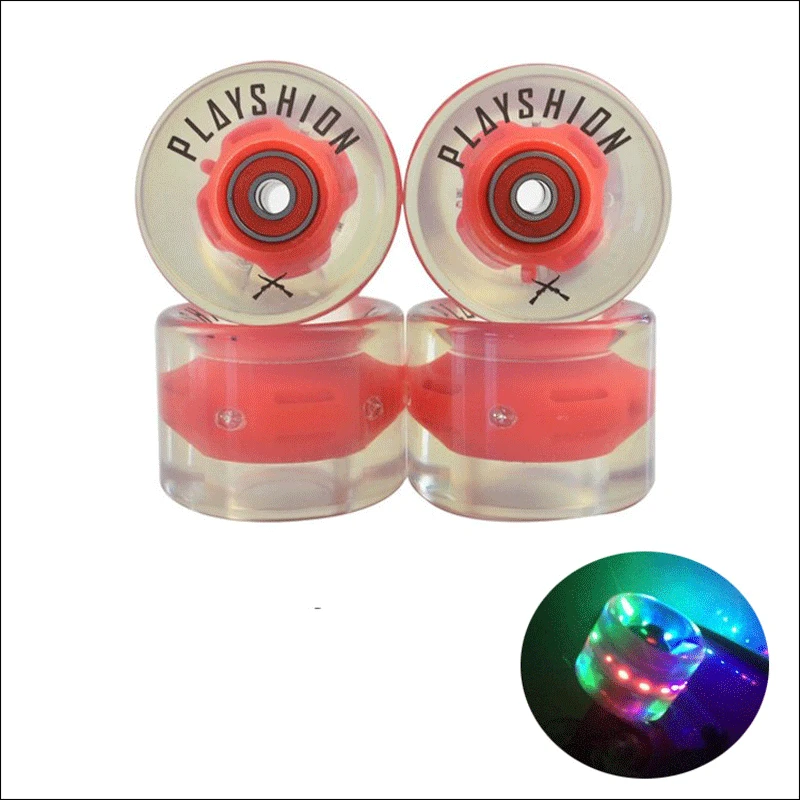 60*45 мм скейтборд-крейсер колеса 4 шт./компл. высокого качества Прочный PU длинная