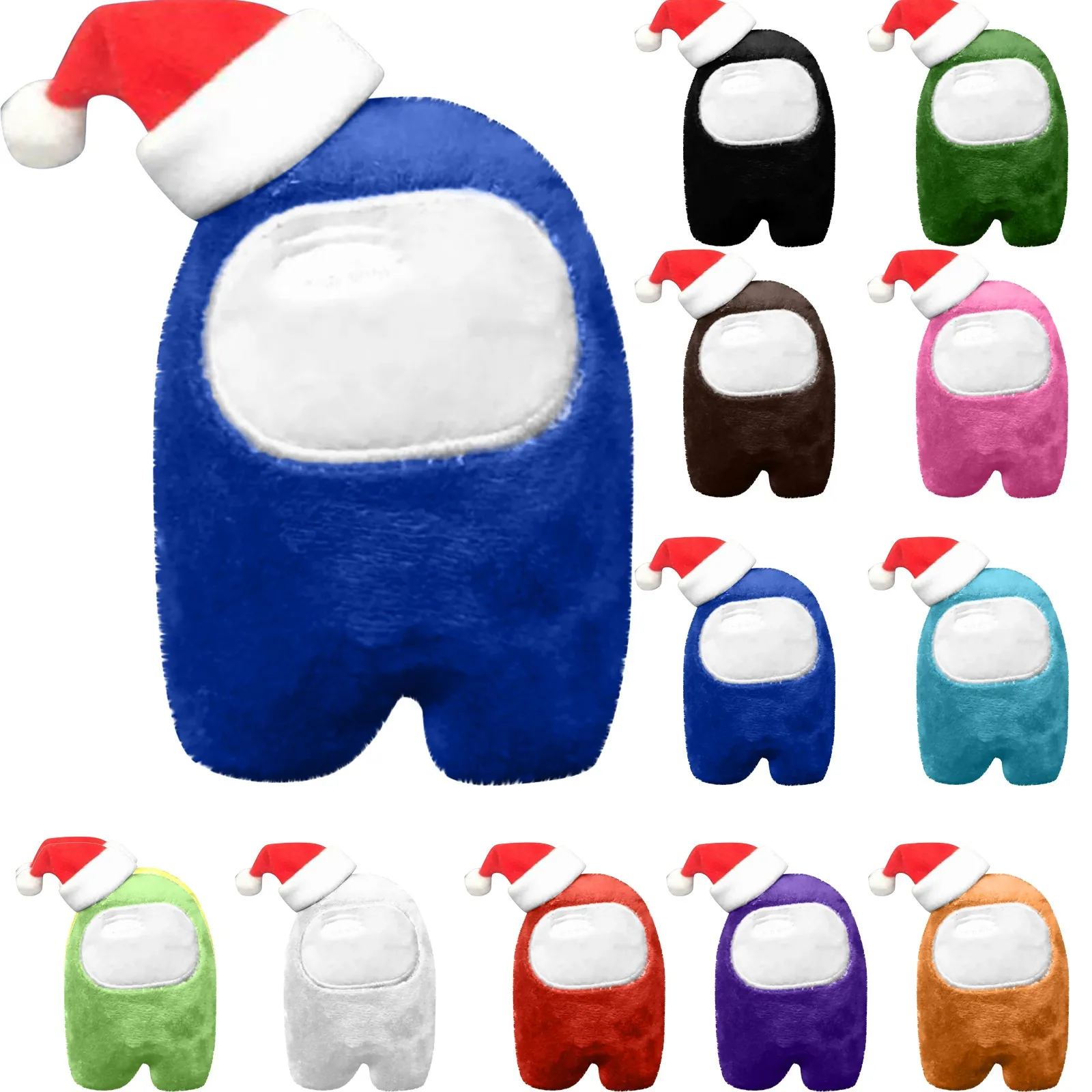 Мягкие плюшевые игрушки оборотень убивает AmongUs с набивной куклой рождественский