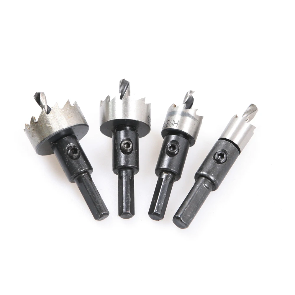 

Fixmee 6 pic Carbide Tip HSS Drill Bit Hole Saw Set for Stainless Steel Metal Alloy,12/14/17/18.5/20/22MM