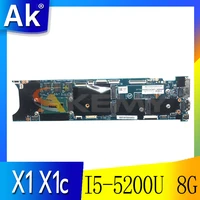 akemy for lenovo thinkpad x1 x1c laptop pc motherboard lmq 2 mb 13268 1 i5 5200u 8g quality assurance 100 test ok