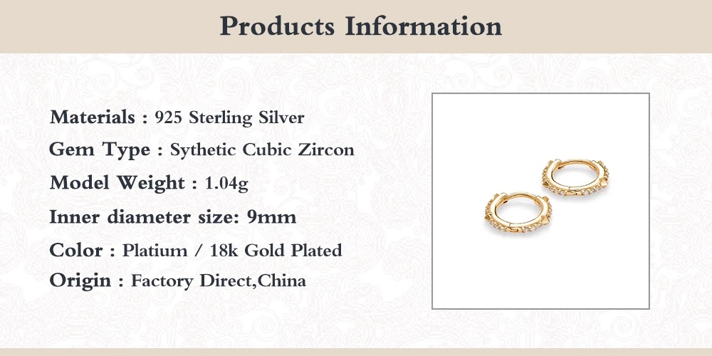 

MC 925 Silver Earrings Geometric triangle/small Hoop Piercing Stud Earrings For Women Mini Zircon Creative Earrings Dropshiping