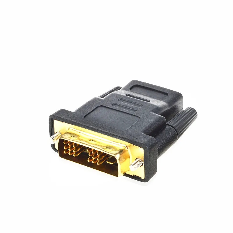 50 шт./лот HDMI Женский к DVI D (18 + 1) Мужской F/M адаптер конвертер позолоченный|hdmi female|hdmi