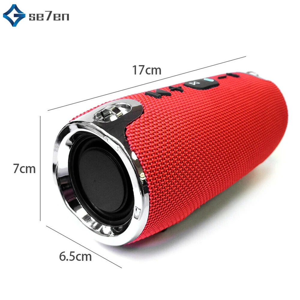 Портативная Bluetooth колонка беспроводная басовая водонепроницаемая уличная с