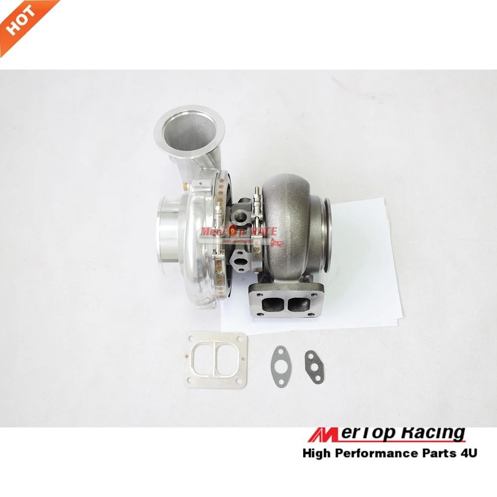 Турбокомпрессор MERTOP RACING GTX4202R T4 4 ''V band 1 15 A/R с масляным и водяным охлаждением