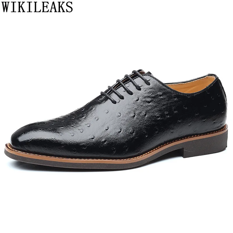 

Office 2023 Oxford Shoes for Men Formal Wedding Shoes Men Dress Shoes for Men Business Suit Zapatos De Vestir De Los Hombres