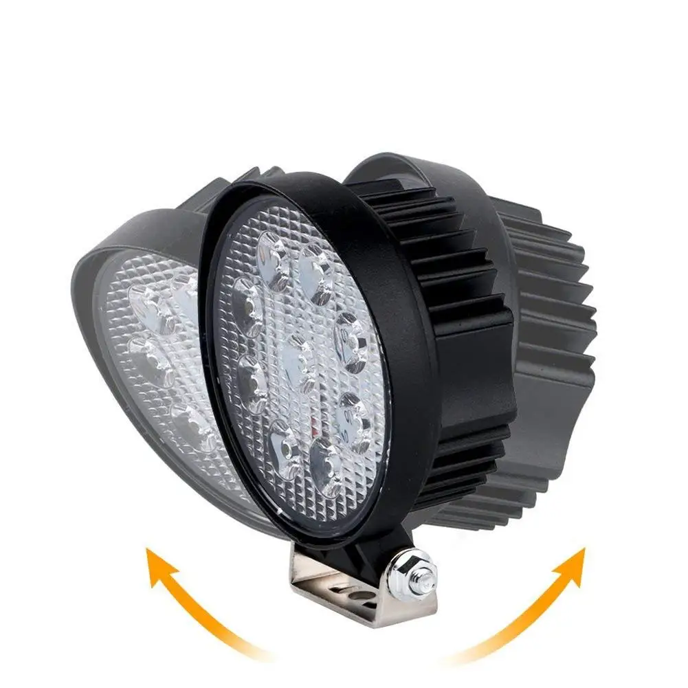 

1PCS 27W Car LED Work Light 9LED Work Light LED Spotlight Off-road Vehicle Roof Light Truck Headlights Concentrated Model