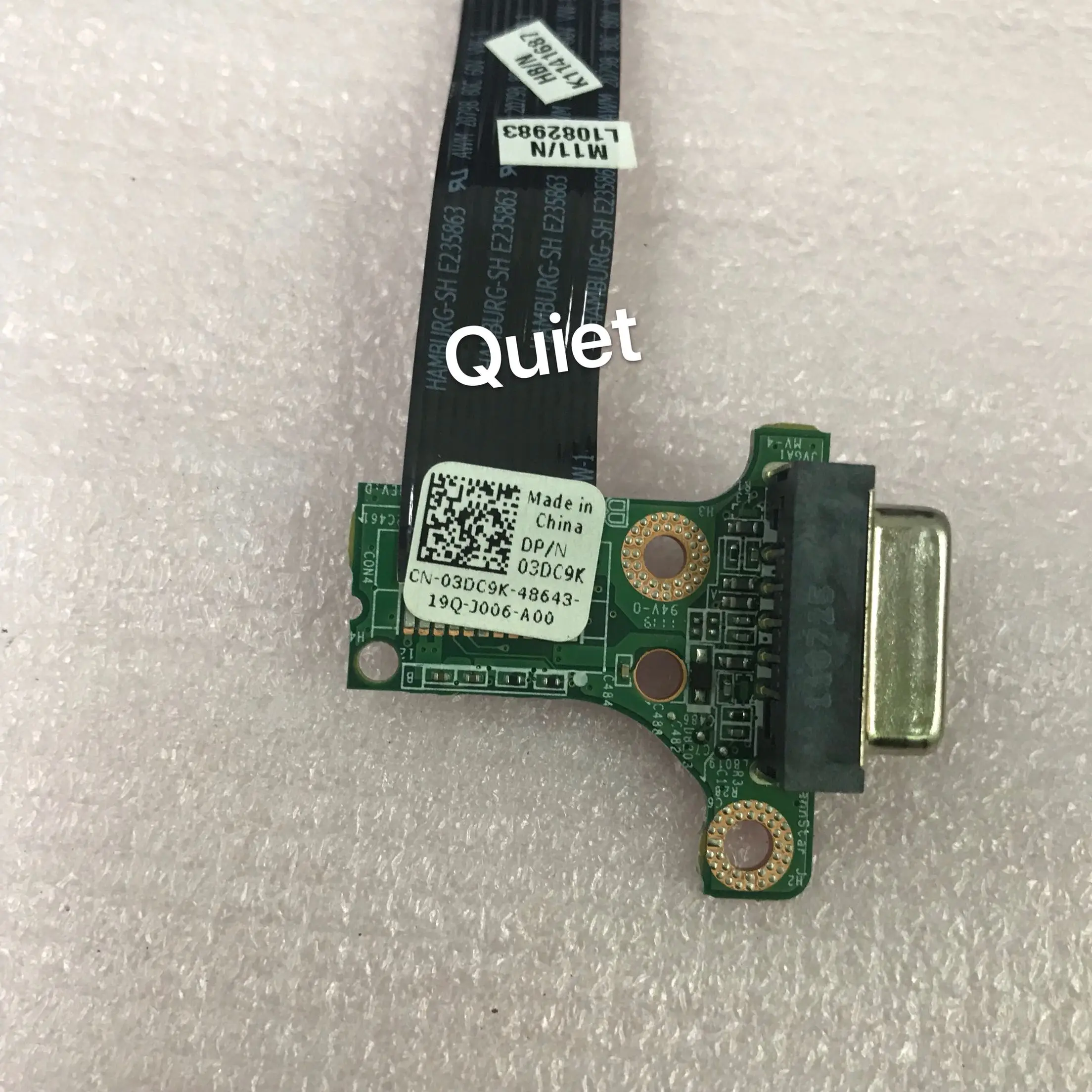 Бесплатная доставка DAV02AUB6D2 3DC9K 03DC9K CN-03DC9K для Dell N4110 VGA плата с кабелем 100% ТЕСТ ОК |