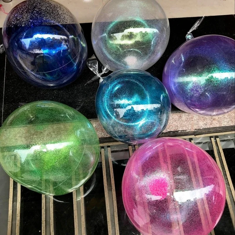 Блестящие шары для украшения свадьбы прозрачные Пузырьковые шарики сделай сам