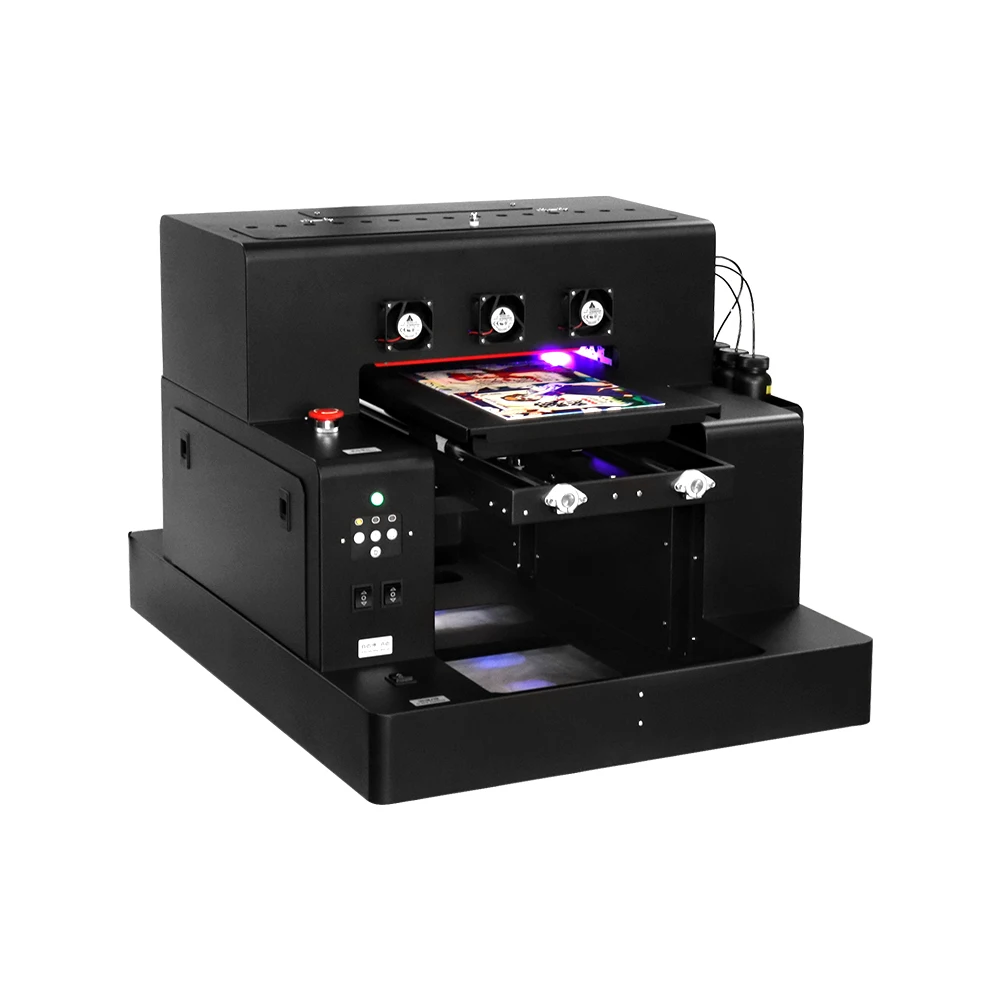 Multifunct A3 УФ принтер с Лаки Ультрафиолетовый планшетный и цилиндр чехол для