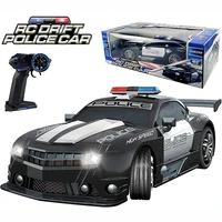 2 4ghz super fast 112 rc police sports car toys radio remote control hot pursuit cop chase drift patrol vehicle flashing light