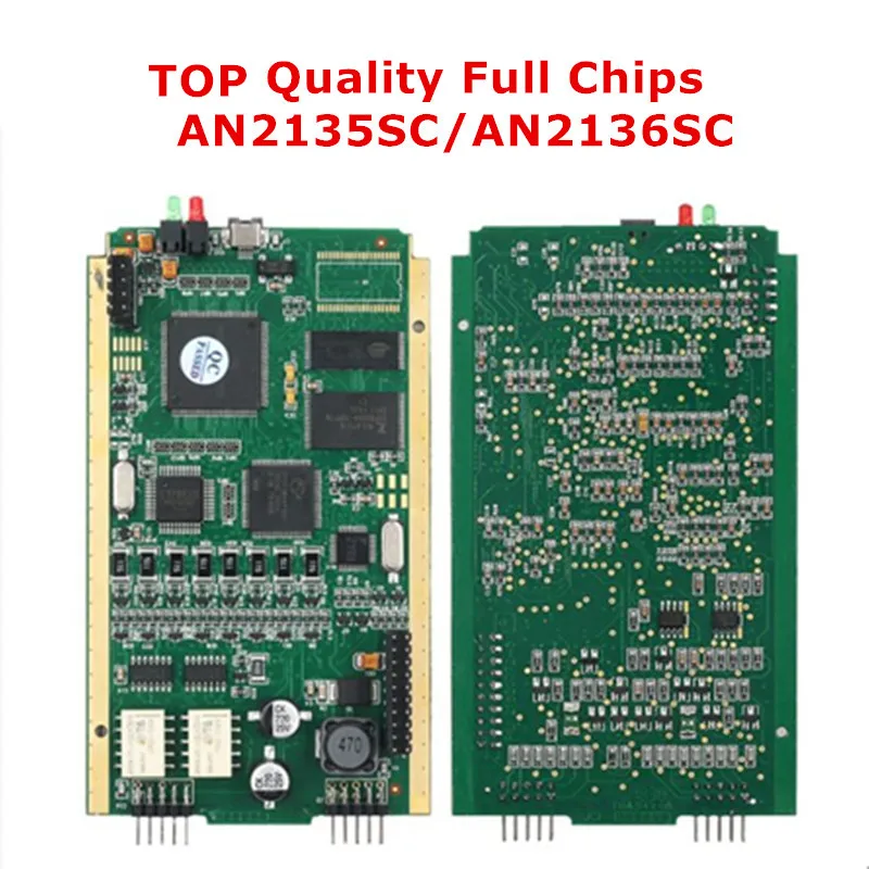 Для Renault Can Clip V191 полный чип CYPRESS AN2131QC/AN2135SC контактный экстрактор+ Reprog V177 OBD2 сканер автомобильный диагностический интерфейс - Цвет: Full Chip AN2135SC
