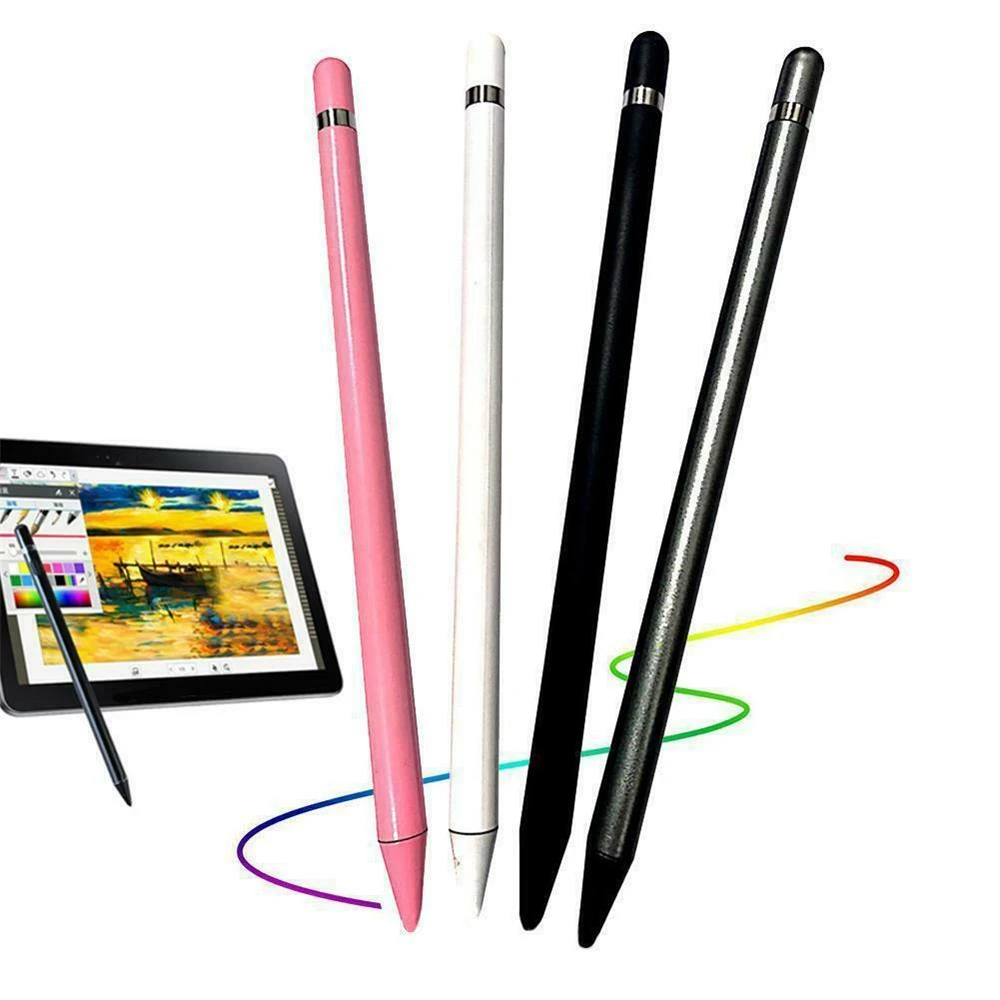 

Thin Capacitive Touch Screen Pen Stylus For iPhone iPad Samsung Phone Tablet