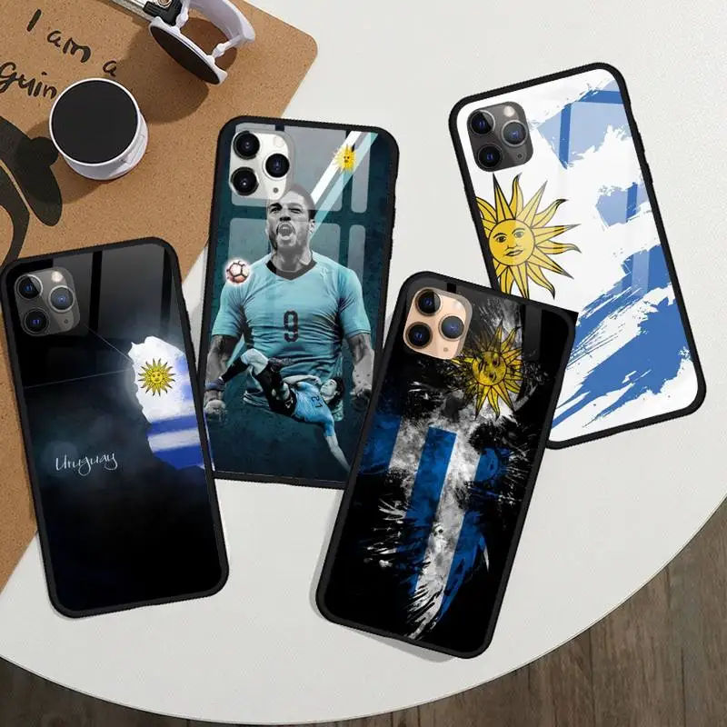 Чехол для телефона с флагом Аргентины Бразилии Колумбии из закаленного стекла