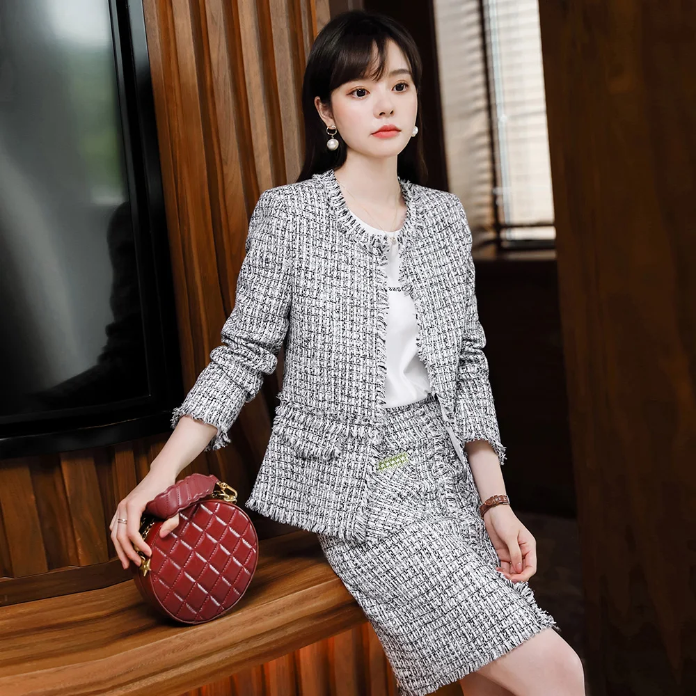 Lenshin комплект из 2 предметов высокого качества Модный женский костюм блейзера и