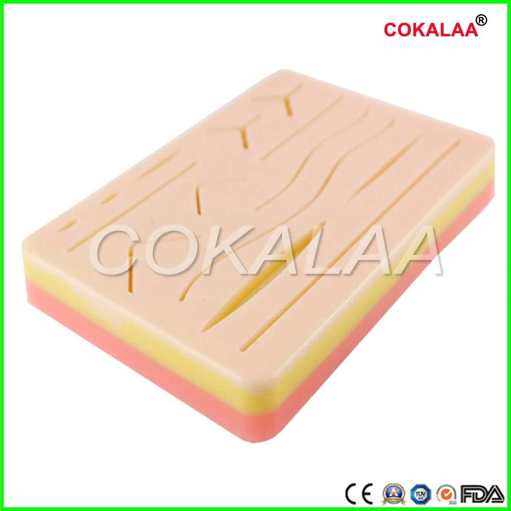 New skin suture model silicone anatomy with wound shape surgery practice COLKALAA | Красота и здоровье