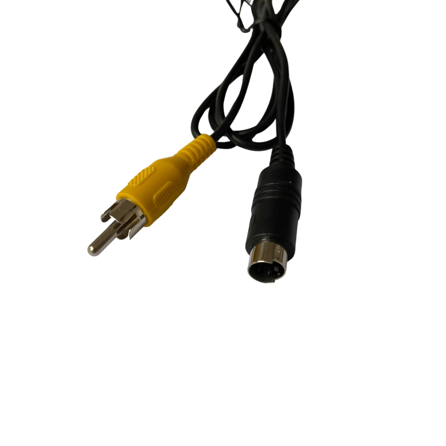 4-контактный кабель-переходник для видеоадаптера типа S-video (папа)-RCA (Папа) длиной 1