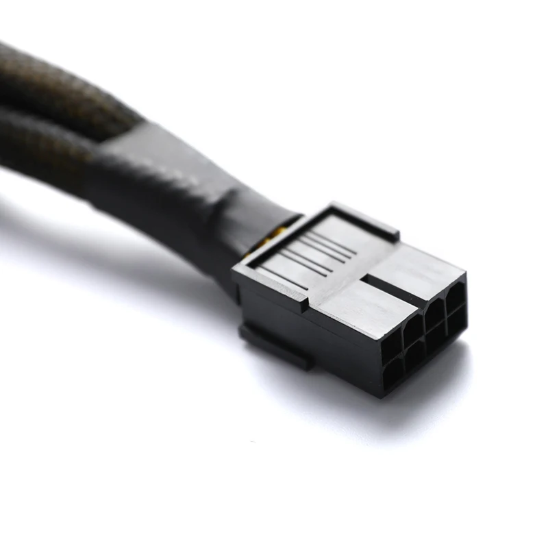 Адаптер питания GPU PCIe 8-контактный мама-двойной 2X (6 + 2) папа PCI Express Плетеный