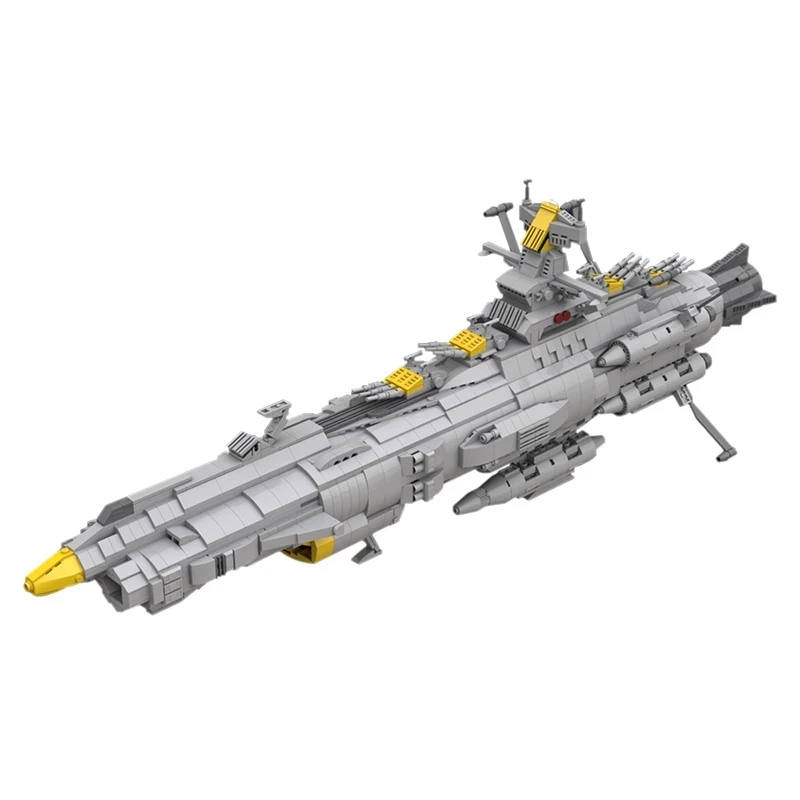 

MOC Star Series Space Wars Battleship Andromeda Movie Battle Technology Model Building Block Toy Children's Gift